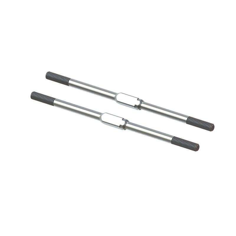 Arrma EXB Steel Turnbuckles: Silver Bullets M4x95mm. Upgrade Your Ride! (2)